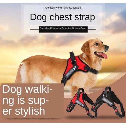 Pet Dog Harness Breathable Vest Harness For Dogs Puppy Cat Pets Chest Strap Leash Collar Vest Tank Tops For Small Dogs Supplies