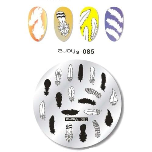 Nail Art Stamp Template 5.5cm Zjoys Cute Cat Halloween Christmas Nail Art Stamp Stamping Nail Stamp Decorations Template