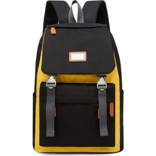 FIRECLUB 15L Large Capacity Women Laptop Backpack schoolbag female backpack color campus travel backpack for teenage
