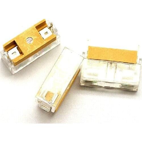 40pcs/lot High-quality 5 * 20 fuse holders Fuse box Fuse holder base with transparent cover