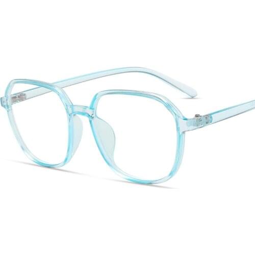 Round Frame Women Men Eyeglasses Anti-Blue Radiation Lens UV400 Eye Protection Girl Sexy Ladies Fashion Eyewear