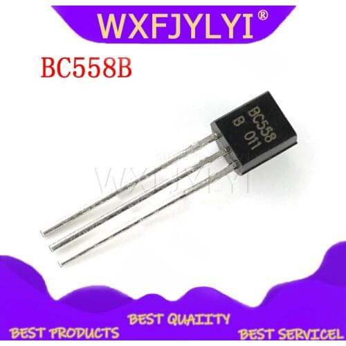 100PCS BC558B TO-92 BC558 TO92 558B new triode transistor
