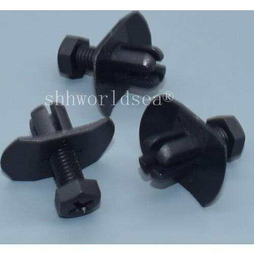 100PCS Free Shipping Push-Type Retainer For Nissan 63844-D0100 For Isuzu 8942211500 Plastic Fastner Auto Plastic Clips