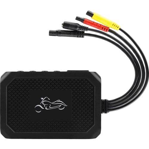 1080P Full HD Motorcycle DVR Dash Cam large 360° wide-angle 2-Camera Dual Channel Loop Recording Water-free Moto Accessories