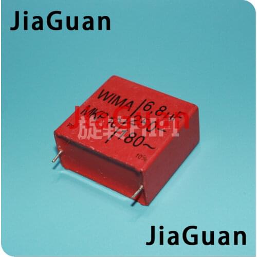 2PCS RED WIMA MKP10 6.8UF 250V p37.5mm original new MKP-10 685/250V audio film 685 PCM37.5 hot sale 6.8uf/250v 6U8