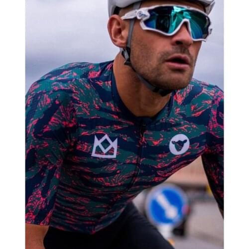 BLACK CYCLING WORLDS ITALY Oil painting style CYCLE suit ciclismo ropa hombre Short sleeve cycling jersey Bib shorts