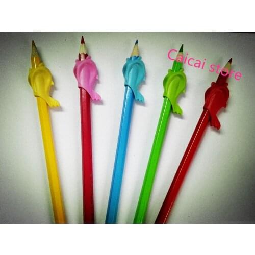 5pcs Learning Partner Children Students Stationery Pencil Holding Practise Device for Correcting Pen Postures Grip