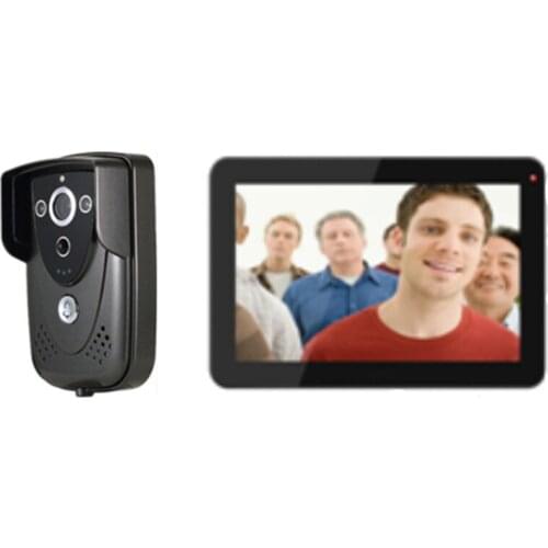 9 Inch 700TVL Touch Screen Wired Intercom Video Door Phone 906FC
