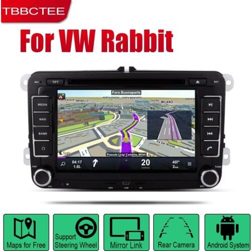 TBBCTEE Android Car DVD GPS Navi for Volkswagen VW Rabbit 2007~2009 player Navigation WiFi Bluetooth Mulitmedia system audio