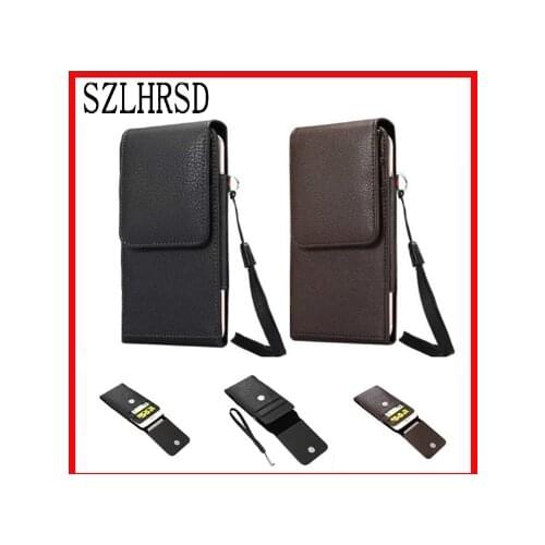 SZLHRSD Belt Clip PU Leather Waist Holder Flip Pouch Case for Samsung Galaxy S9 Plus J7 Duo J7 Prime On7 Prime G8850 Note8 s7