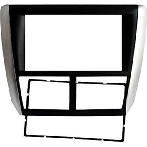 Double Din Car Radio Fascia for Subaru Forester 2008-2012 Impreza 2007-2012 Radio Stereo Dash Installation Trim Kit Frame Bezel