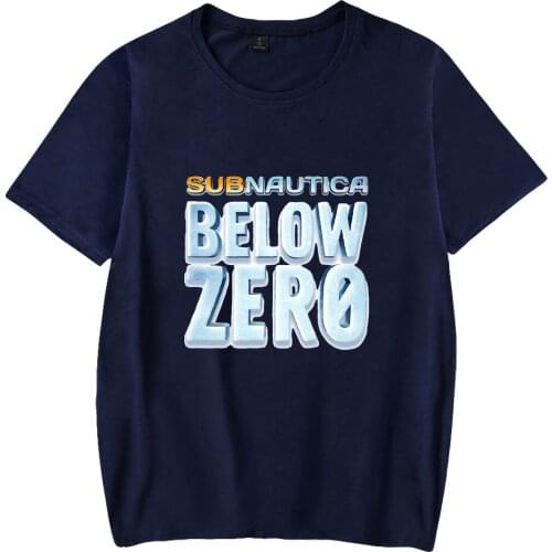 Anime Subnautica Below Zero Game Fashion T Shirt Women Men Summer Short Sleeve T-shirts Hot Sale Casual Streetwear Tops Kawaii