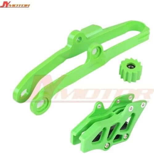 Chain Guide Guard Swingarm Chain Slide Slider Roller Tensione Guide Cover Kit For KX250F KX450F 2009-2015