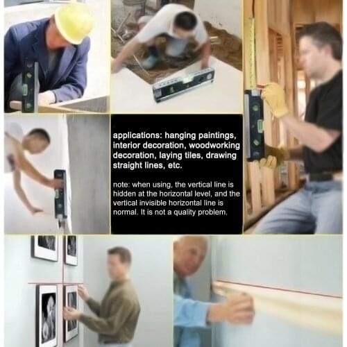 Laser Level Ruler Multipurpose Level Measurer Modes Tape Ruler Adjusted Standard Special Metric Rulers