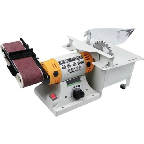 Multifunctional Electric Sharpener Polisher Novice Small Grinding Machine Desktop Polisher Woodworking Metal Polisher Orbital