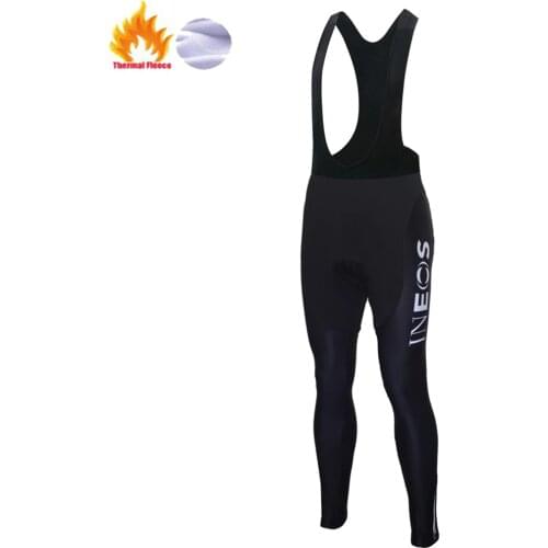 2019 Fleece Thermal Men ineos pantalon ciclismo Cycling Long Pants Outdoor Bicycle winter pants licra ciclismo hombre