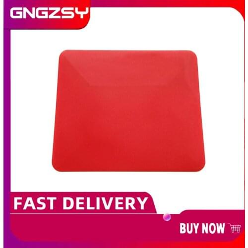 Essential Trapezoid advertising soft scratchboard glass veneer wall paper red squeegee Window Tint Wiper Car Vinyl Wrap Tool A27