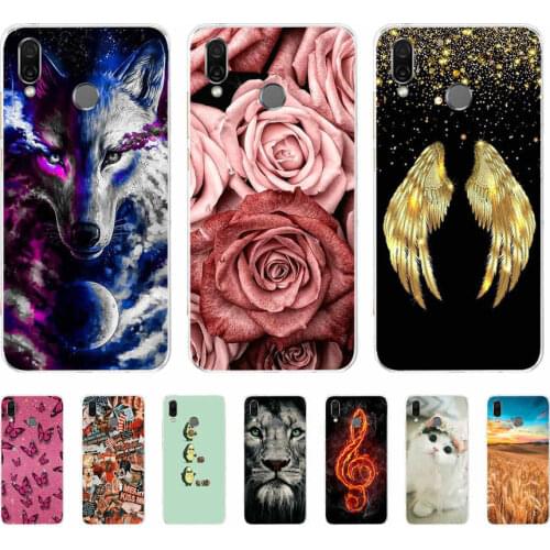 Soft case for Huawei Honor Play Case 6.3''inch silicone soft tpu Back Cover Cases For Huawei Honor Play Coque bags bumper