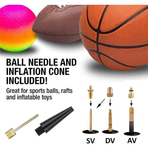 Bicycle Air Pump Inflator Needle Adapter Hose Set Mountain Road Bike Valves Adaptors Ball Sports Inflating Accessories Use