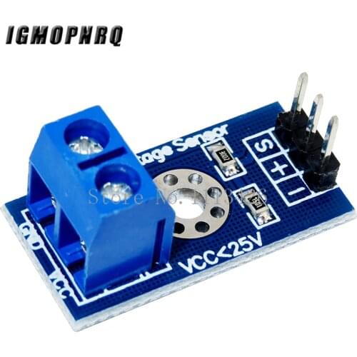 DC 0-25V Standard Voltage Sensor Module Test Electronic Bricks for Diy Kit