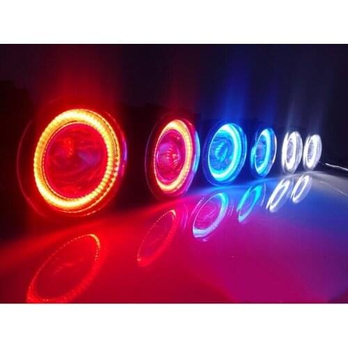 Eosuns Led Angel Eye Projector Lens Fog Lamp for Toyota Mark x Reiz 2009 2010 2012 2013,toyota Yaris 2008 2009 2011