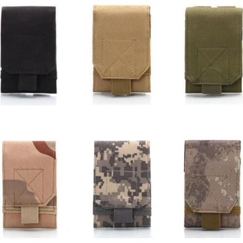 Universal Outdoor Multi Function Army Tactical Portable Waterproof 600D Nylon Mobile Phone Pouch Holster Case Bag Belt