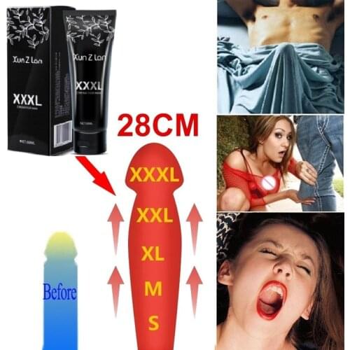 60ml Penis Enlargement Cream Increase XXXL Size Erection Men Massage Gel Aphrodisiac Paste Mans Repair Activity Cream