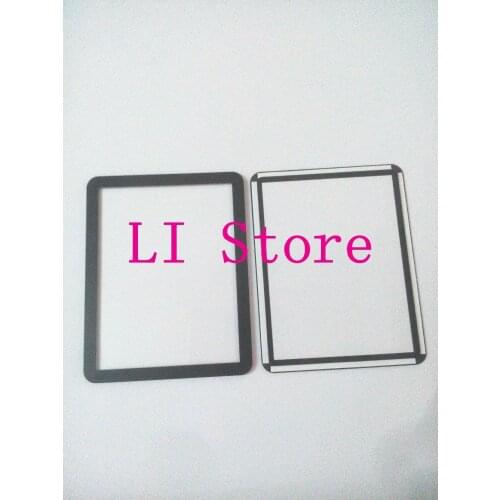 2PCS NEW FOR Canon FOR EOS 7D Outer LCD Screen Display Window Glass Replacement repair parts