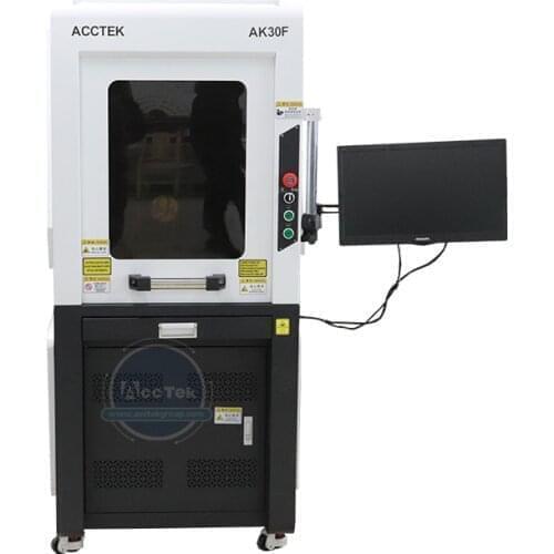 Sealed Design Raycus 30w 50w Metal Engraveing Machine On Stainless Steel Fiber Laser Marker Price