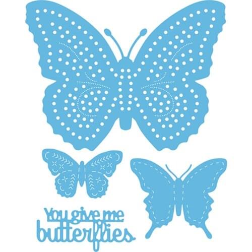 Butterfly Stitch It Collection Metal Cutting Dies Scrapbooking DIY Crafts Card Photo Making Embossing Stencil New Supplies 2020