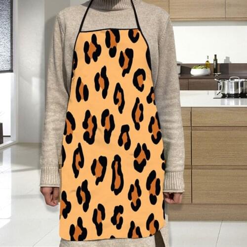 Tiger Seamless Pattern Apron Grill Kitchen Chef Apron Professional for BBQ, Baking, Cooking for Men Women 68X95cm