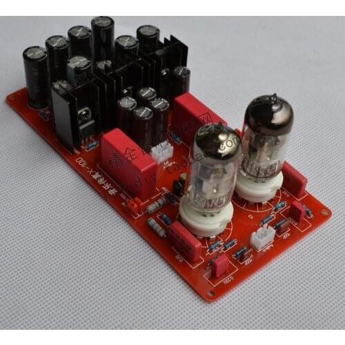 X-10D DIY fever tube buffer stage preamp amplifier board 6N11 tube amplifier board 173MM X 83MM