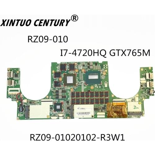 For Razer RZ09-010 Laptop anakart RZ09-01020102-R3W1 I7-4702HQ CPU GTX765M 100% tested