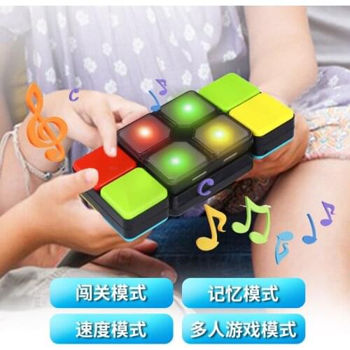 Electronic Music Hundred Change Game Magic Cube Parenting Mutual Action Originality Turn Decompression Artifact Toys