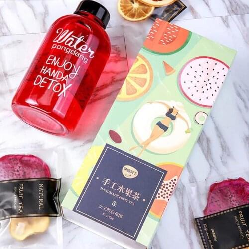 Fruit Tea Netflix Punch Drinks Fruit Tea Bags Freeze Dried Lemon Slices Dried Fruit Slices Brewed Water Drinking Stuff Rose