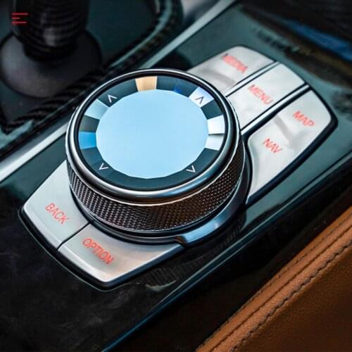 Crystal Car Multimedia Button Knob for BMW X1 X2 X3 X4 X5 X6 X7 E70 E71 F48 F39 F25 G01 F26 G02 F15 G05 F16 G06 G07 Z4 G29 2020