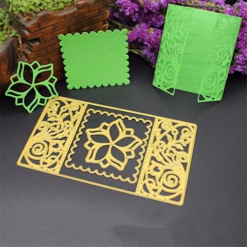 JX-LCLYL Envelope Stencil Cutting Dies DIY Scrapbooking Album Diary Paper Card Craft New
