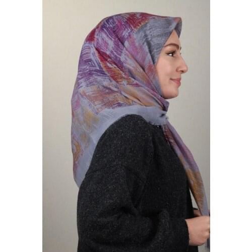 CASHMERE COOL LINEN FLAMLI SCARF DESEN-43 - RENK-13