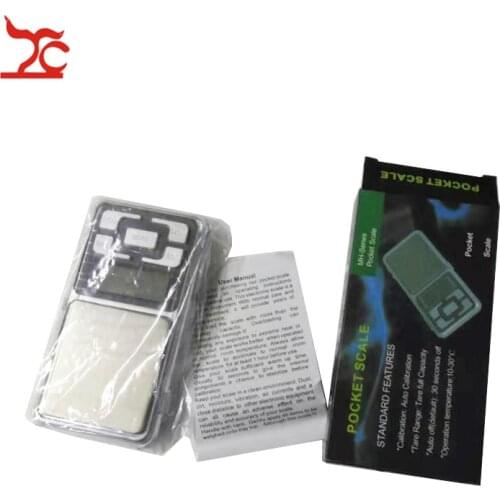 Mini 200g 500g Digital Pocket Scale Jewelry Scale Balance 0.01-0.1g Pocket Gram Electronic DIY Bead Earring LCD Display Scales