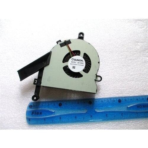 Laptop cpu cooling fan cooler fan for MSI S6000 X600 CLEVO 7872 C4500 FAN AB6505HX-J03 AB6605HX-J03 6-31-W25HS-100 BS5005HS-U89