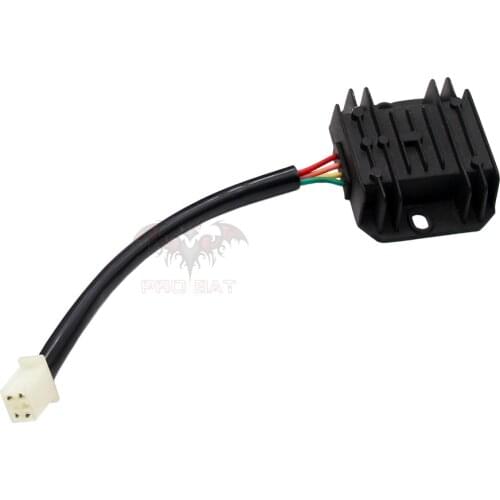 12 Volt 4 Wire Voltage Regulator Rectifier For 150cc 200cc 250cc 300cc PIT Quad Dirt Bike ATV Buggy PRO BAT New