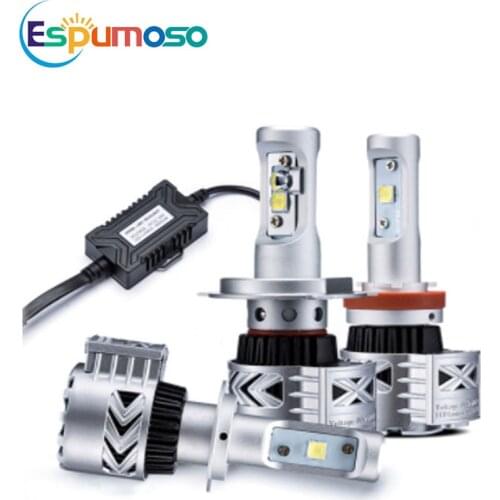 2pcs G8 Led Headlight CREES Led Chip 12V 80W 12000LM Auto Headlamp H1 H4 H7 H11 9004 9005 HB3 HB4 H13 9008 Canbus Super Bright