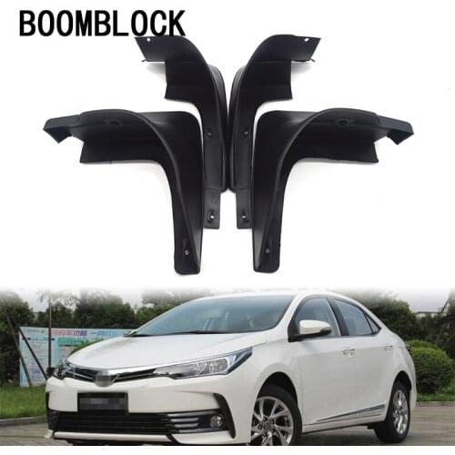 4pc Car Front Rear Mud Flaps Mud Flap Mudguards Fender For Toyota Corolla Altis E140 2007 2008 2009 2010 2012 2013 Accessories