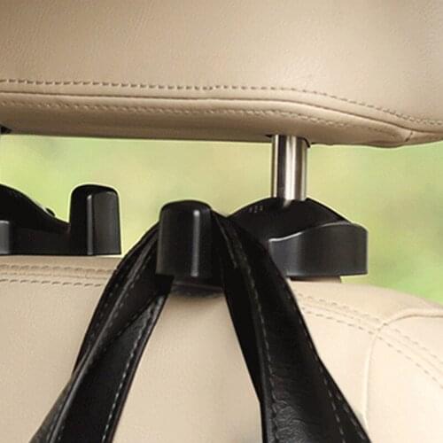 Vehicle mounted multifunctional vehicle hanger Concealed automobile hook Seat back hook Headrest creative decor