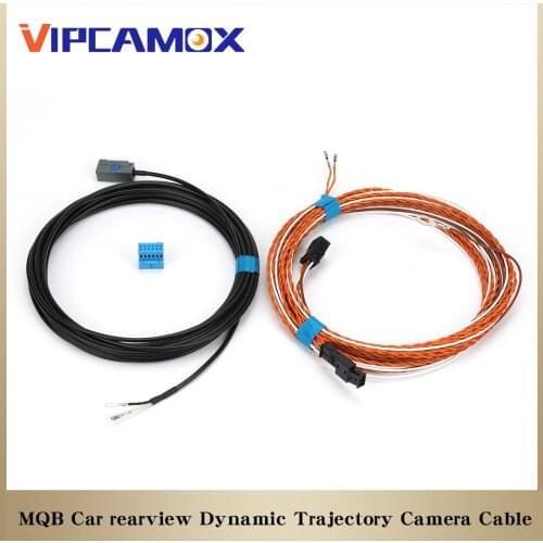 Dynamic Trajectory Guidance Line Wire Harness for Trunk Switch Rearview Camera for VW MQB Tiguan Octavia SUPERB for Seat Leon