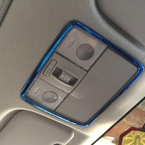 For Kia Rio 4 X-line 2017 2018 2019 Steel Car-Styling Front Inner Reading Lamp Light Housing Roof Lighting Decoraiton Cover Trim