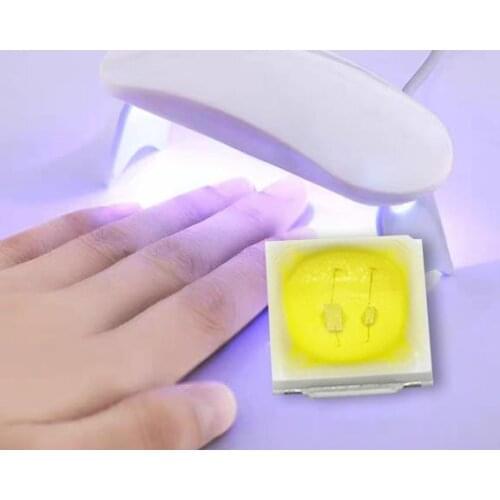 Bicolor SMD 5054 UV LED Diode For Nail, Beauty Care 370nm+395nm