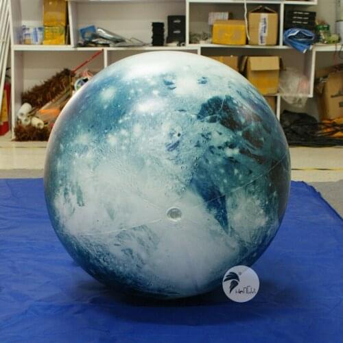 Hot Sale Large Advertising PVC Inflatable LED Pluto Balloon