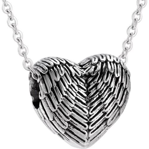 IJD9990 Trendy Heart Shape Free Engrave Cremation Pendant Jewelry Name Carve Urn Keepsake Holder Ashes Locket Memorial Necklace