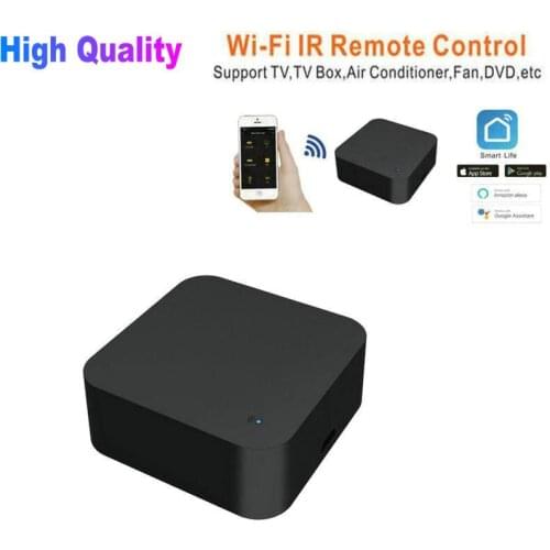 Tikigogo Smart WiFi IR Infrared Remote Control for TV Air Conditioner Fan DVD etc. for Alexa Google Assistant Voice control